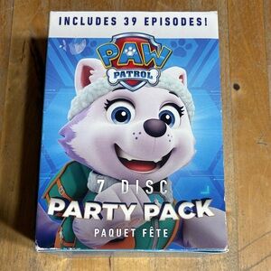 Paw Patrol Blue and White 7 Disc Party Pack